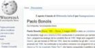 Bonolis, dopo l`accusa al Milan subisce scherzo su Wikipedia: «Conduttore morto il 5 maggio» FOTO
