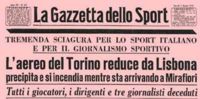 Superga, 69 anni dopo la tragedia del Grande Torino